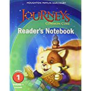 Journeys: Common Core Reader's Notebook Consumable Volume 1 Grade 1 edito da STECK VAUGHN CO