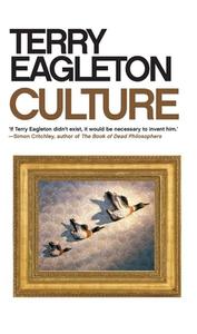 Culture di Terry Eagleton edito da Yale University Press