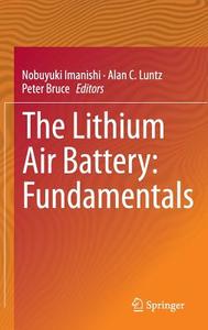 The Lithium Air Battery edito da Springer New York
