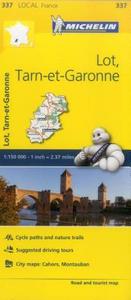Lot, Tarn-et-garonne - Michelin Local Map 337 edito da Michelin Editions Des Voyages