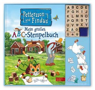 Pettersson und Findus - Mein großes ABC-Stempelbuch di Sven Nordqvist, Steffi Korda edito da Edel Kids Books