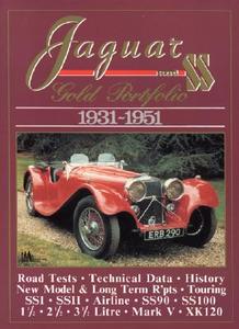 Jaguar And Ss Gold Portfolio, 1931-51 di R. M. Clarke edito da Brooklands Books Ltd