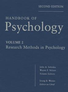Handbook of Psychology di Irving B. Weiner edito da John Wiley & Sons
