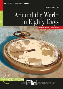 Around the World in 80 days. Buch + CD-ROM di Jules Verne edito da Klett Sprachen GmbH