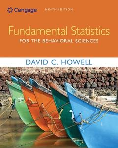 Fundamental Statistics Behavio Ral Sciences di David Howell edito da Cengage Learning, Inc