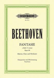 Fantasia In C Minor Op 80 di LUDWIG VA BEETHOVEN edito da Faber Music