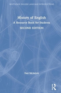 History Of English di Dan McIntyre edito da Taylor & Francis Ltd