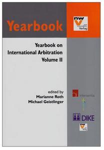 Yearbook on International Arbitration di Michael Geistlinger edito da Intersentia Ltd