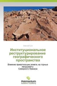 Institutsional'noe Restrukturirovanie Geograficheskogo Prostranstva di Gunya Aleksey edito da Palmarium Academic Publishing
