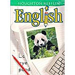 Houghton Mifflin English: Student Edition Softcover Level 1 2001 edito da Houghton Mifflin Harcourt (HMH)