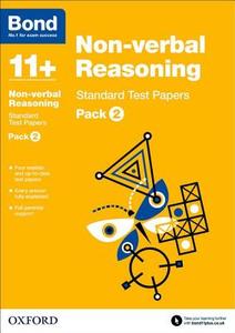 Bond 11+: Non-verbal Reasoning: Standard Test Papers di Alison Primrose, Bond edito da Oxford University Press