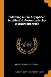 Einleitung In Ein Aegyptisch-semitisch-indoeuropaeisches Wurzelw Rterbuch di Georg Steindorff, Karl Abel edito da Franklin Classics Trade Press