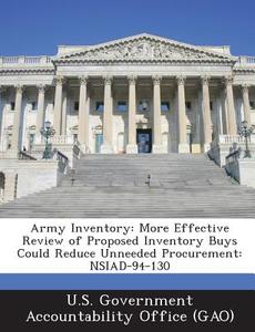 Army Inventory edito da Bibliogov