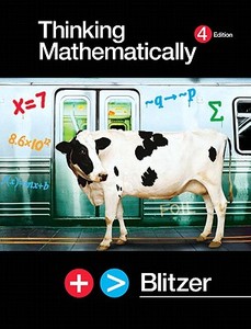 Thinking Mathematically Value Package (Includes Mathxl 12-Month Student Access Kit) di Robert F. Blitzer edito da Addison Wesley Longman