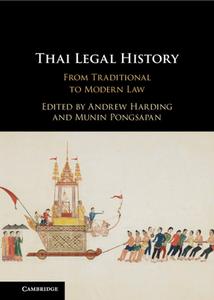 Thai Legal History edito da Cambridge University Press