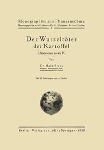 Der Wurzeltöter der Kartoffel di Hans Braun edito da Springer Berlin Heidelberg