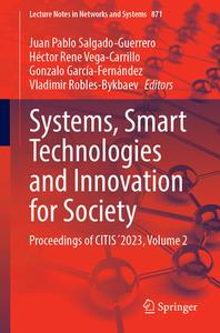 Systems, Smart Technologies and Innovation for Society edito da Springer Nature Switzerland