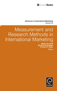 Measurement and Research Methods in International Marketing edito da PAPERBACKSHOP UK IMPORT