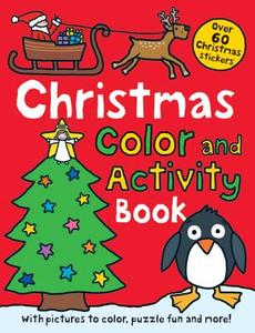Christmas Preschool Color and Activity Book: Over 60 Christmas Stickers di Roger Priddy edito da Priddy Books