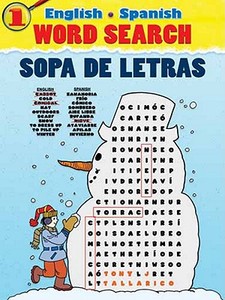 English-Spanish Word Search Sopa de Letras #1 di Tony Tallarico edito da Dover Publications Inc.