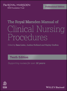 The Royal Marsden Manual Of Clinical Nursing Procedures di S Lister edito da John Wiley And Sons Ltd