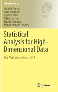 Statistical Analysis for High-Dimensional Data edito da Springer International Publishing
