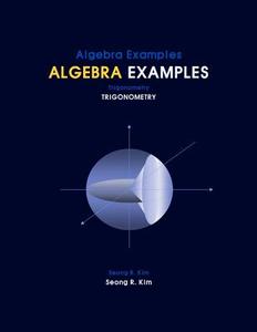 Algebra Examples Trigonometry di Seong R. Kim edito da Createspace