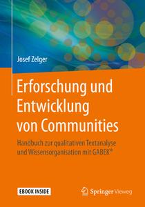 Erforschung und Entwicklung von Communities di Josef Zelger edito da Springer-Verlag GmbH
