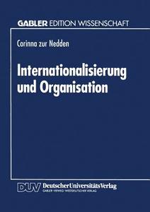 Internationalisierung und Organisation edito da Deutscher Universitätsverlag