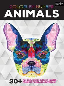 Animals (Color by Number) di Walter Foster edito da Walter Foster Jr.