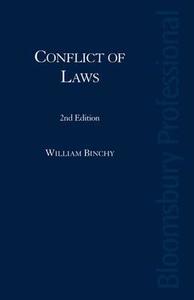 Irish Conflicts of Law di William Binchy edito da Bloomsbury Publishing PLC