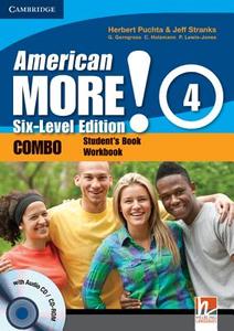 Puchta, H: American More! Six-Level Edition Level 4 Combo wi di Herbert Puchta edito da Cambridge University Press