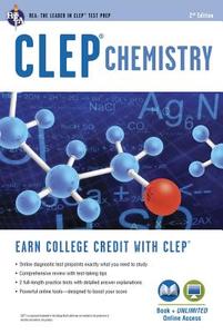 CLEP(R) Chemistry Book + Online di Kevin R. Reel edito da RES & EDUCATION ASSN