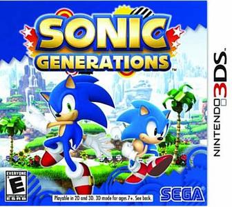 Sonic Generations-Nla edito da Sega of America Inc.