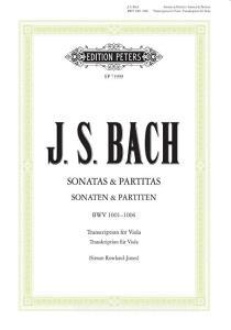 Sonaten & Partiten BWV 1001-1006 di Johann Sebastian Bach edito da Peters, C. F. Musikverlag