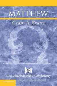 Matthew di Craig A. Evans edito da Cambridge University Press
