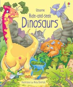 Hide And Seek Dinosaurs di Fiona Watt edito da Usborne Publishing Ltd