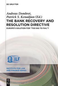 The Bank Recovery and Resolution Directive edito da Gruyter, Walter de GmbH