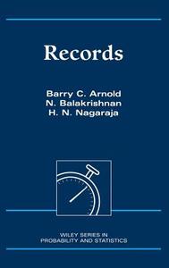 Records di Arnold, Balakrishnan, Nagaraja edito da John Wiley & Sons