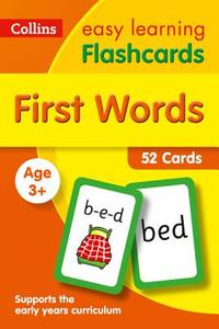 First Words Flashcards di Collins Easy Learning edito da Harpercollins Publishers