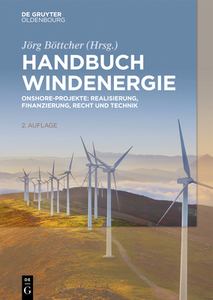 Handbuch Windenergie di J RG B TTCHER edito da de Gruyter Oldenbourg