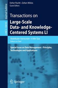Transactions on Large-Scale Data- and Knowledge-Centered Systems LI edito da Springer Berlin Heidelberg