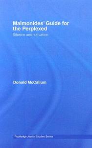 Maimonides' Guide for the Perplexed di Donald McCallum edito da Routledge