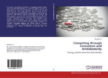 Competing through Innovation and Ambidexterity di Hsing-Er Lin edito da LAP Lambert Academic Publishing