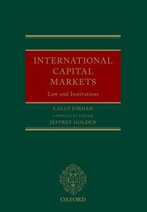 International Capital Markets di Cally Jordan edito da OUP Oxford
