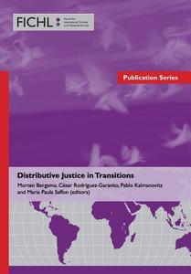 Distributive Justice In Transitions edito da Torkel Opsahl Academic Epublisher