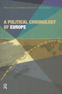A Political Chronology Of Europe di Europa Publications, Wei Shyy edito da Taylor & Francis Ltd
