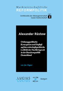 Alexander Rüstow di Jan Hegner edito da De Gruyter Oldenbourg