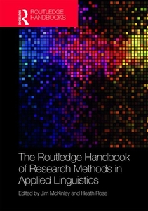 The Routledge Handbook Of Research Methods In Applied Linguistics edito da Taylor & Francis Ltd