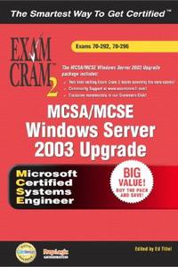 Mcsa/mcse Windows Server 2003 Upgrade di Kirk Hausman, Will Schmied edito da Pearson Education (us)